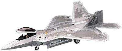 Hasegawa 1/48 USAF F-22 Raptor Air Superiority Stealth Fighter Model Kit PT45 JP