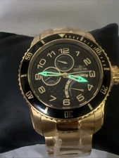 invicta pro diver master of the ocean, WR 300M,15341,day Retrograde,date,S/D/kno