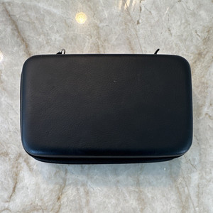 Black Zippered Hard Travel Carrying Case w/ Nintendo DS/3DS Game Storage