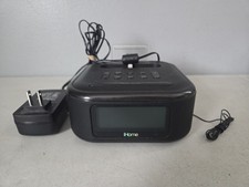 iHome IPL23 LIGHTNING DOCK -FM RADIO ALARM Black