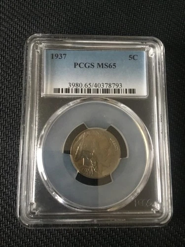 1937 buffalo nickel pcgs MS 65