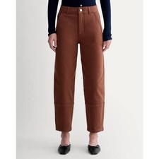 Everlane Barrel Pants Size 02- Brown/Tan