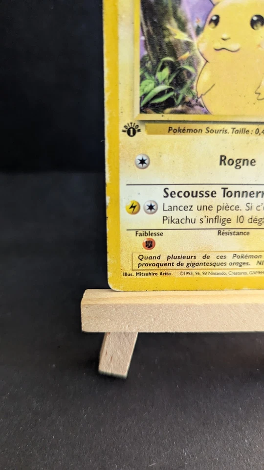 pokemon carte pikachu 58 /102   1ere édition  1999  WIZARDS - Photo 4/4