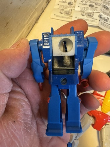 Big Lot Of Vintage & Modern Transformers 80s Parts Manual G1 Vortex Cars Minis - Picture 21 of 24