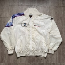Rare 80’s BMW M Series Style Auto Design vintage racing jacket Sz XL M3 E27 E30