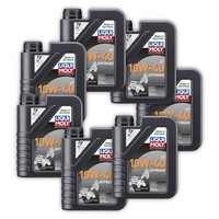 7X MotoröL Motorbike 4T 10W-40 Offroad Liqui Moly 3055 1 Liter