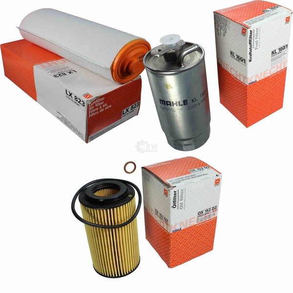 Mahle / Knecht Kraftstofffilter Kl 160/1 Luftfilter Lx 823 ÖLfilter Ox 153D2-image
