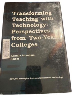 Transforming Teaching with Technology Kamala Anandam 1989 EDUCOM
