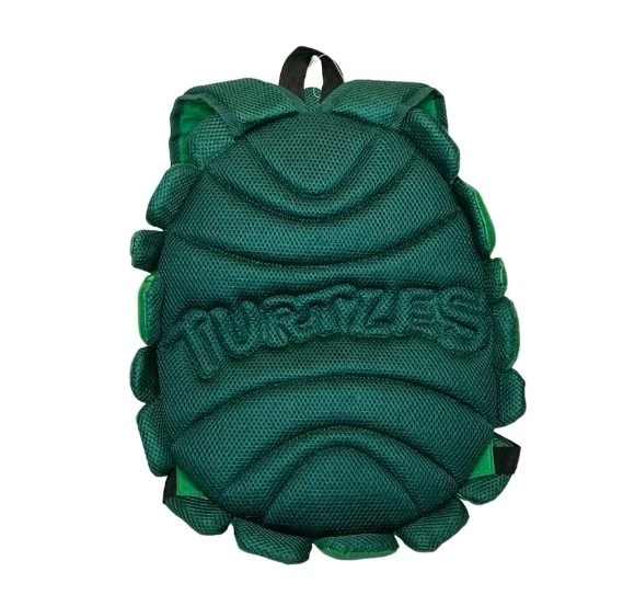 Mochila TMNT 2013 Green Shell Nickelodeon Viacom estilo retro Foto 3 de 4