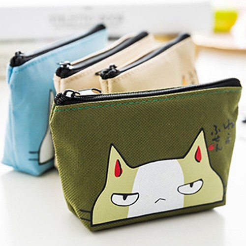 🔥Cute Carton Cat Pattern Print Coin Purse Wallet Card Holder KeyBag Pouch Bag ♢ - Picture 6 of 16