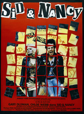 Sid and Nancy Sex Pistols vintage movie poster print 2 eBay