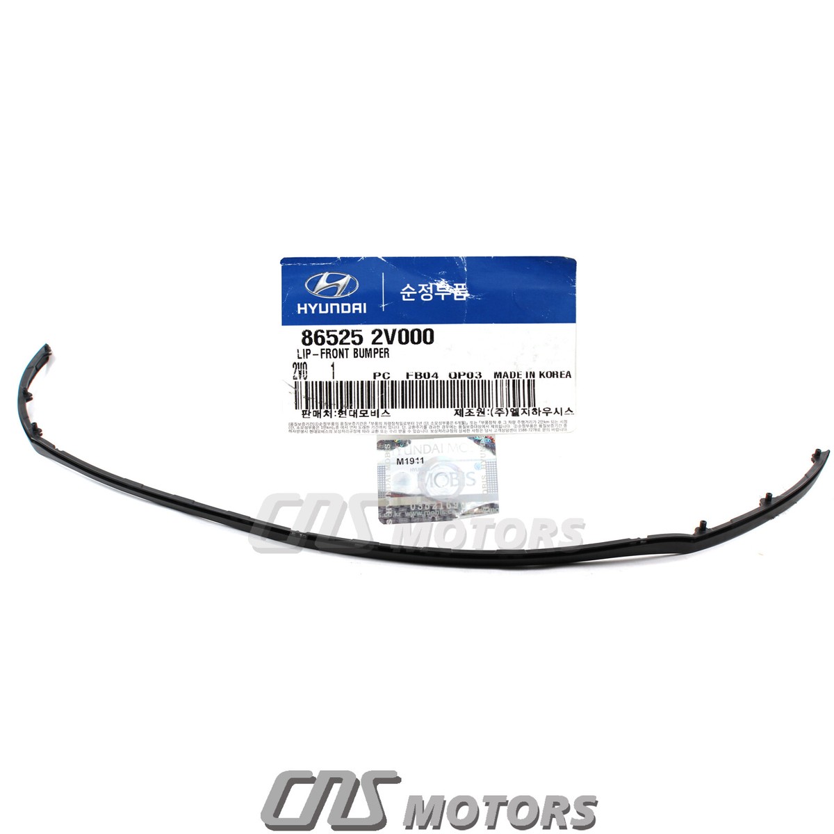 ⭐GENUINE⭐ Front Bumper Lip Spoiler for 2012-17 Hyundai Veloster
