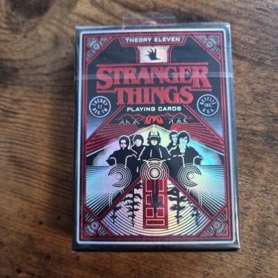Stranger Things Spielkarten Neu & Sealed Theorie11 USPCC Deck Netflick