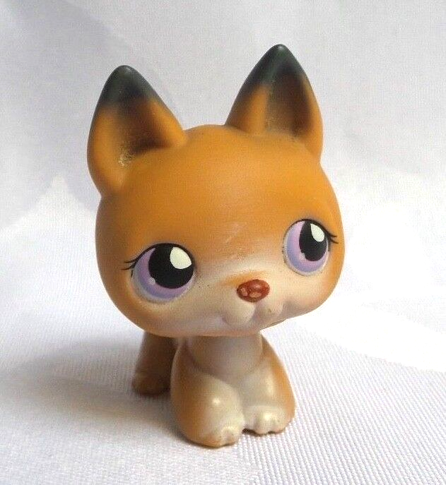 Figurine Littlest Pet Shop Chien Berger Allemand Réf. 112 - Occasion - Animal LPS