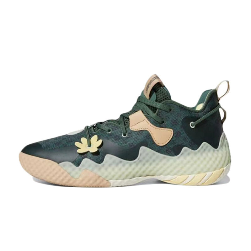Size 9.5 - adidas Harden Vol. 6 Green Oxide Monogram for sale