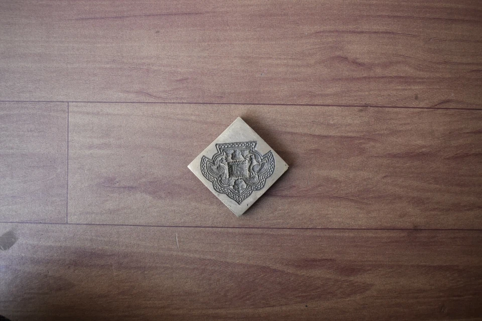 Molde de latón troquel sello hecho a mano joyería herramienta plata herrero herramientas Foto 2 de 4