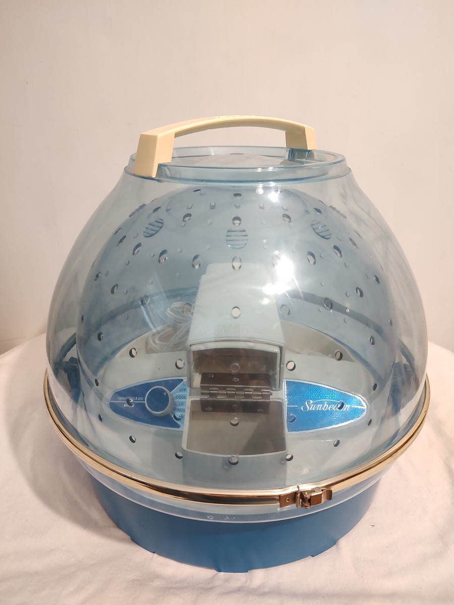 Vintage Lady Sunbeam Hair Dryer Controlled Heat Bonnet 1960's