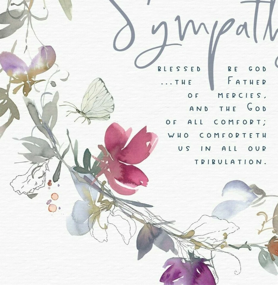 Pack 10 sympathy cards christian bible verse Something Different kjv religious - Image 3 of 4