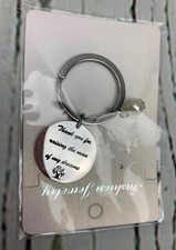 Boyfriend Gifts Drive Safe Keychain I Need You Here with Me Trucker Husband Gift