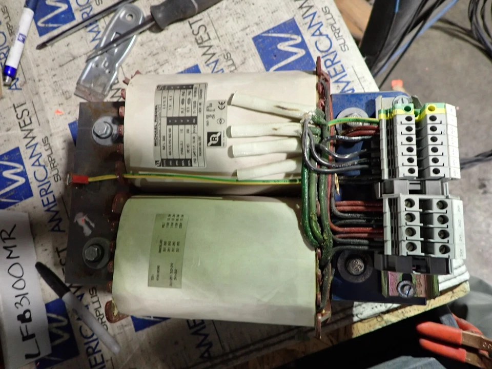 Transformador Michael Riedel RVE-L 3000 3/10,72 KVA 480 a 230v T1817 Foto 4 de 4