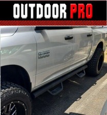 2010-2018 Fit Dodge Ram 1500 Crew Cab Black Steps Nurf Bars Running Boards