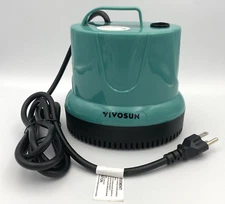 VIVOSUN Submersible Water Pump 1051 GPH Indoor Outdoor 120v YH3600 Aquarium Pond