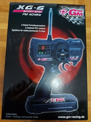   Graupner, XG-6i 2.0 SPORT SPEC Computersystem 2,4 Ghz,3-Kanal-Fernsteuersystem