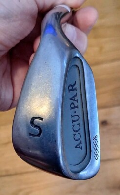 Accu par SSSS Sand Wedge, S/W, R/H Herren, unbekannte Flex, Stahlschaft