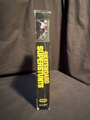 Skateboard Superstunts vintage VHS skate video Christian Hosoi Rob