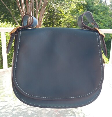 Coach Leather Purse Coach Saddle Bag Crossbody Vintage Coach 9135