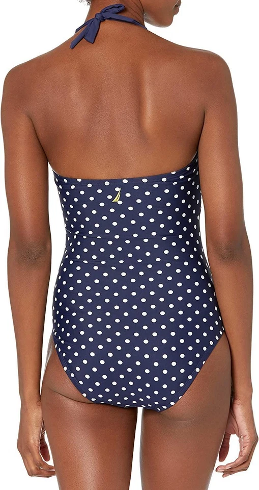 Nautica 285359 женская бандо с бретелью через шею цельная, глубоководная, размер средний - Изображение 2 из 2