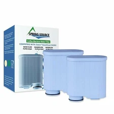 2-Pack Spring Source Coffee Machine Water Filter For Saeco AquaClean CA6903