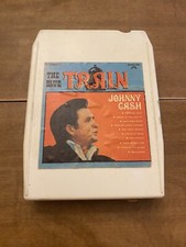 johnny cash blue train 8 track