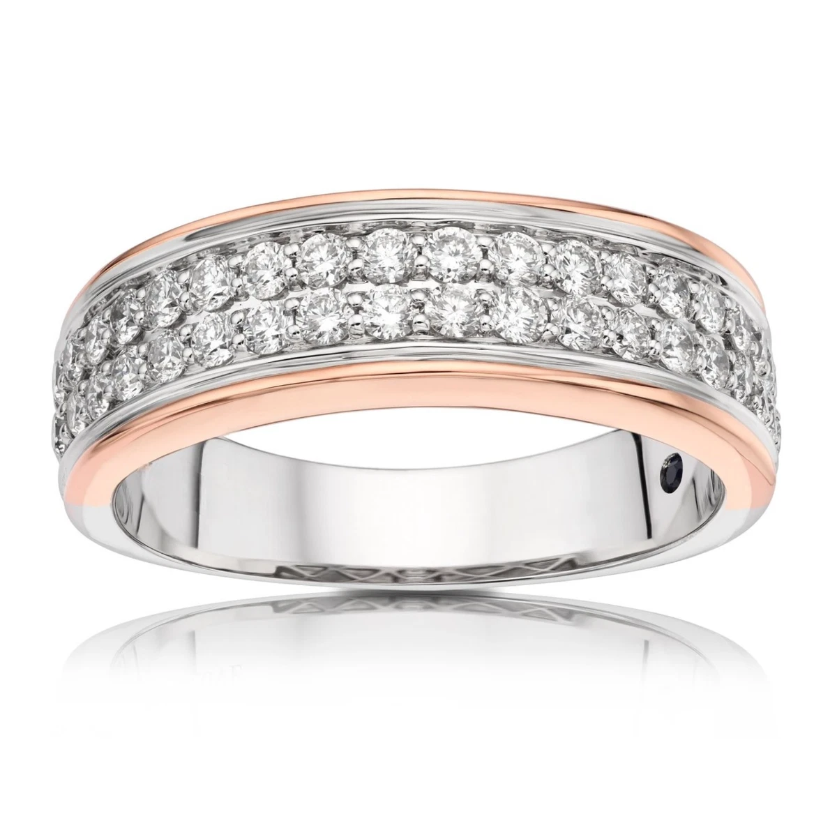 Las Mejores Ofertas En De Hombre De Plata De Ley Bandas Aniversario Bodas/ Bandas | EBay