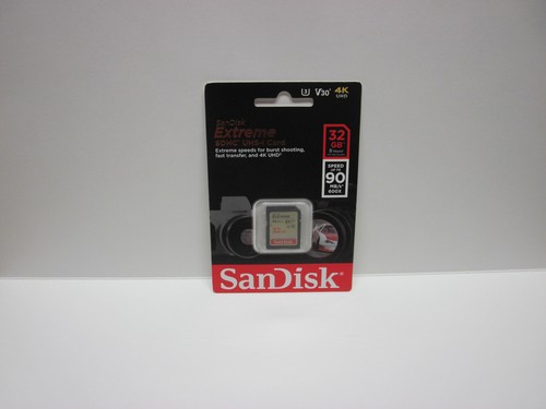 Sandisk 32G extreme C1 4K Ultra HD SD card for Olympus TG870 TG860 TG850 TG840 - Picture 3 of 3