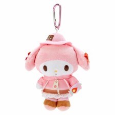 Sanrio Characters My Melody Mascot Holder Plush Cute Camp Series 5"H Japan New
