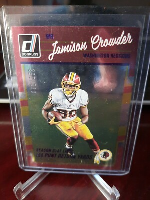 2016 Donruss Stat Line Season #71/158 Jamison Crowder #296