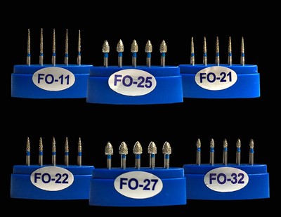 dentistry mobile phone FO peach shaped pointed flame shaped needle