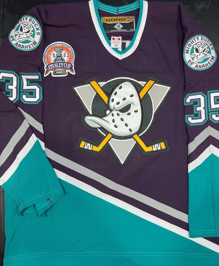 Koho On Ice Authentic Anaheim Mighty Ducks Giguere Jersey Size 56