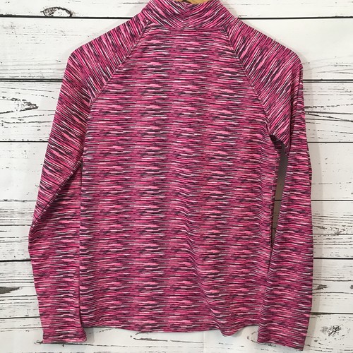Justice Girls Pullover Pink Sweater 1/4 Zip Long Sleeve Size 14 - Picture 2 of 4