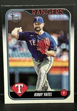 2024 Topps Update Baseball MLB Rangers Kirby Yates Vintage Stock /99