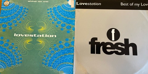 Lovestation 2 x 12 “ Shine On Me and best of my love