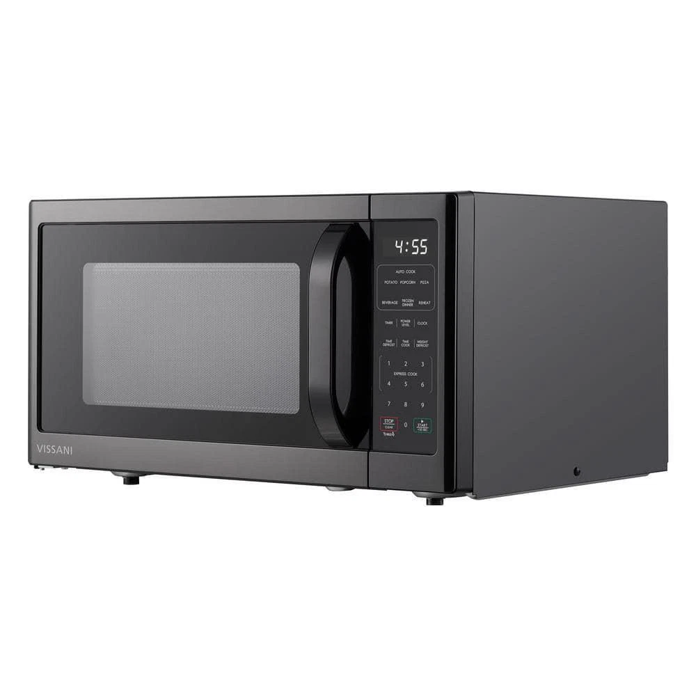 Countertop microwave with lighted control panel deals