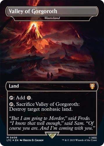 MTG Glamdring (376) Non-Foil Extended Art The Lord of the Rings NM