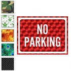 No Parking Business Sign, Vinyl Decal Sticker, 40 Patterns & 3 Sizes, #4014