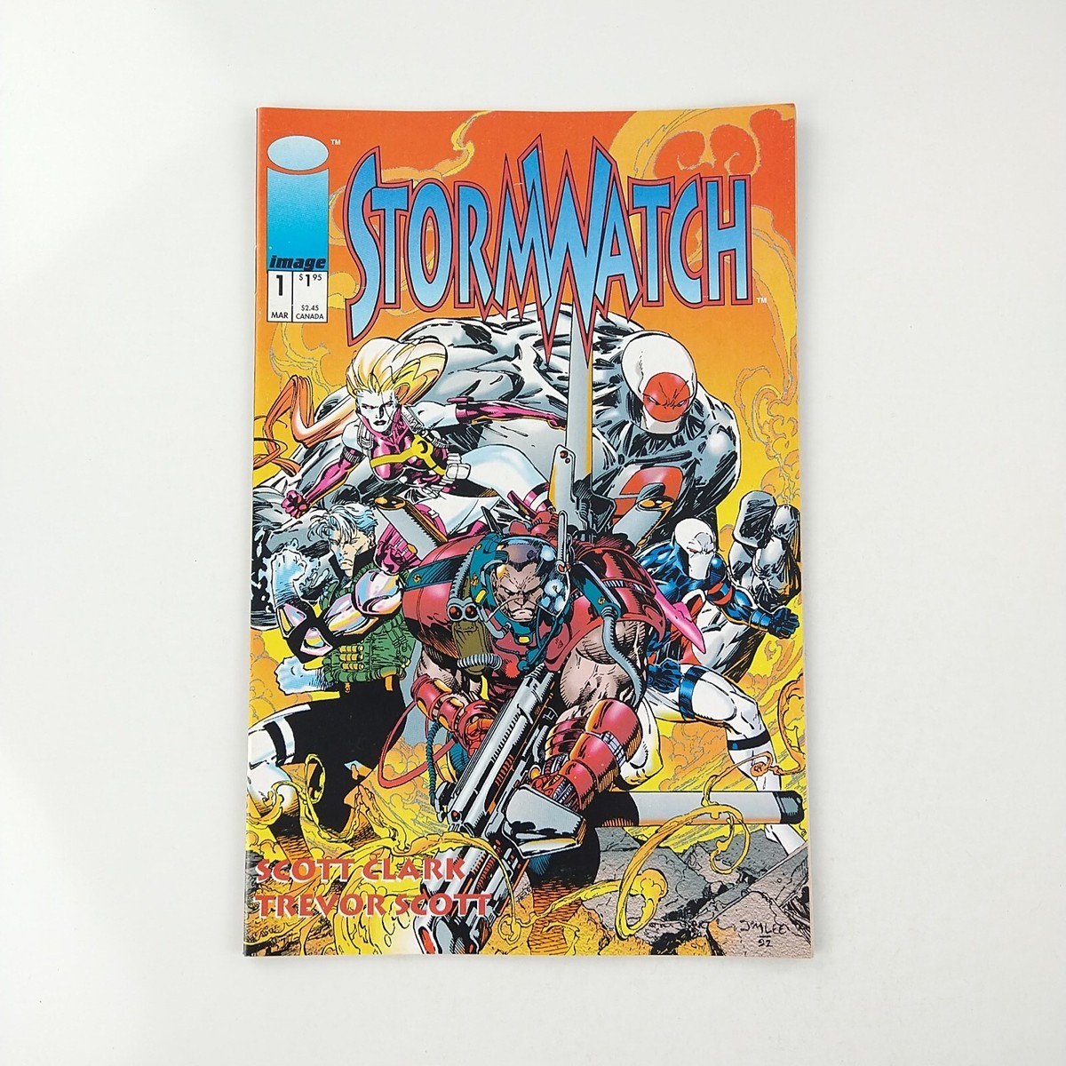 Stormwatch #1 NM Jim Lee Cover (1993 Image Comics) | eBay
