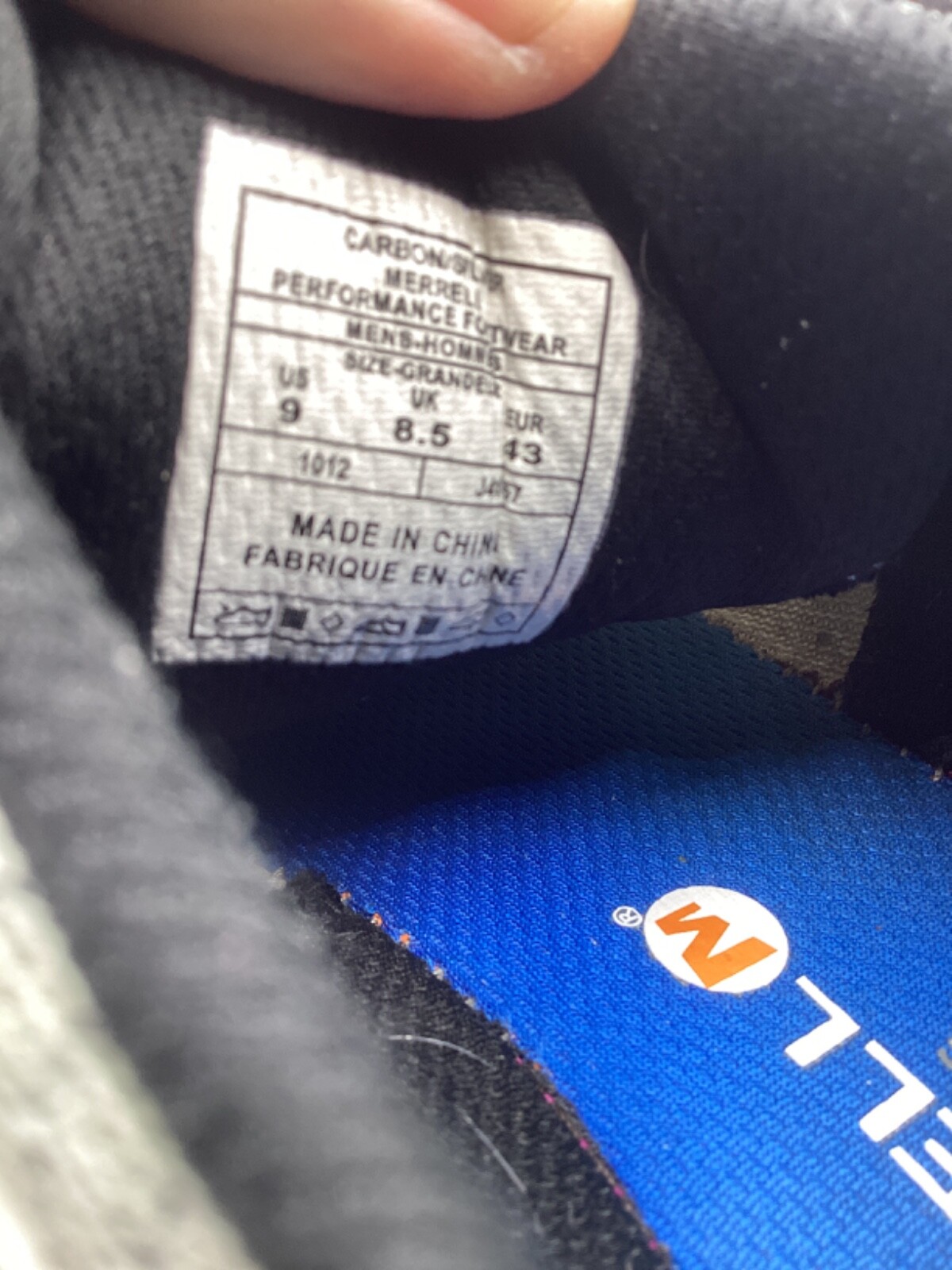 Merrell Glove 2 scarpa da corsa atletica taglia US 9 piedi nudi trail minimalista