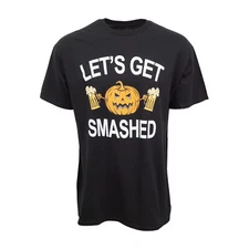 LETS GET SMASHED PUMPKIN T SHIRT