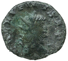 GALLIENUS ROMAN ATNONINIANUS COIN - XF CONDITION -AE 20mm 2.9 GRAMS