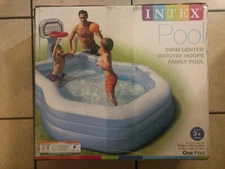 Intex Swim Center Shootin Basketball Hoops Kids Family Children Pool New Ball